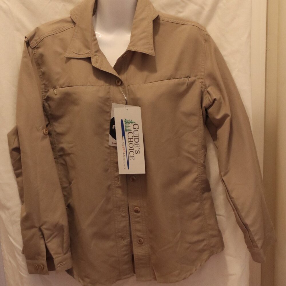 NWT women's Guide's Choice Button Down Shirt Large